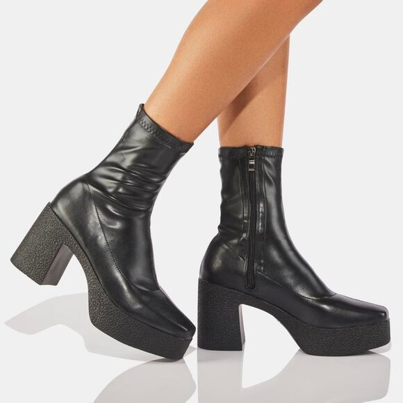 GOT IT ALL TOGETHER  Platform Boots ( BRAND NEW !!! ) - Picture 1 of 6